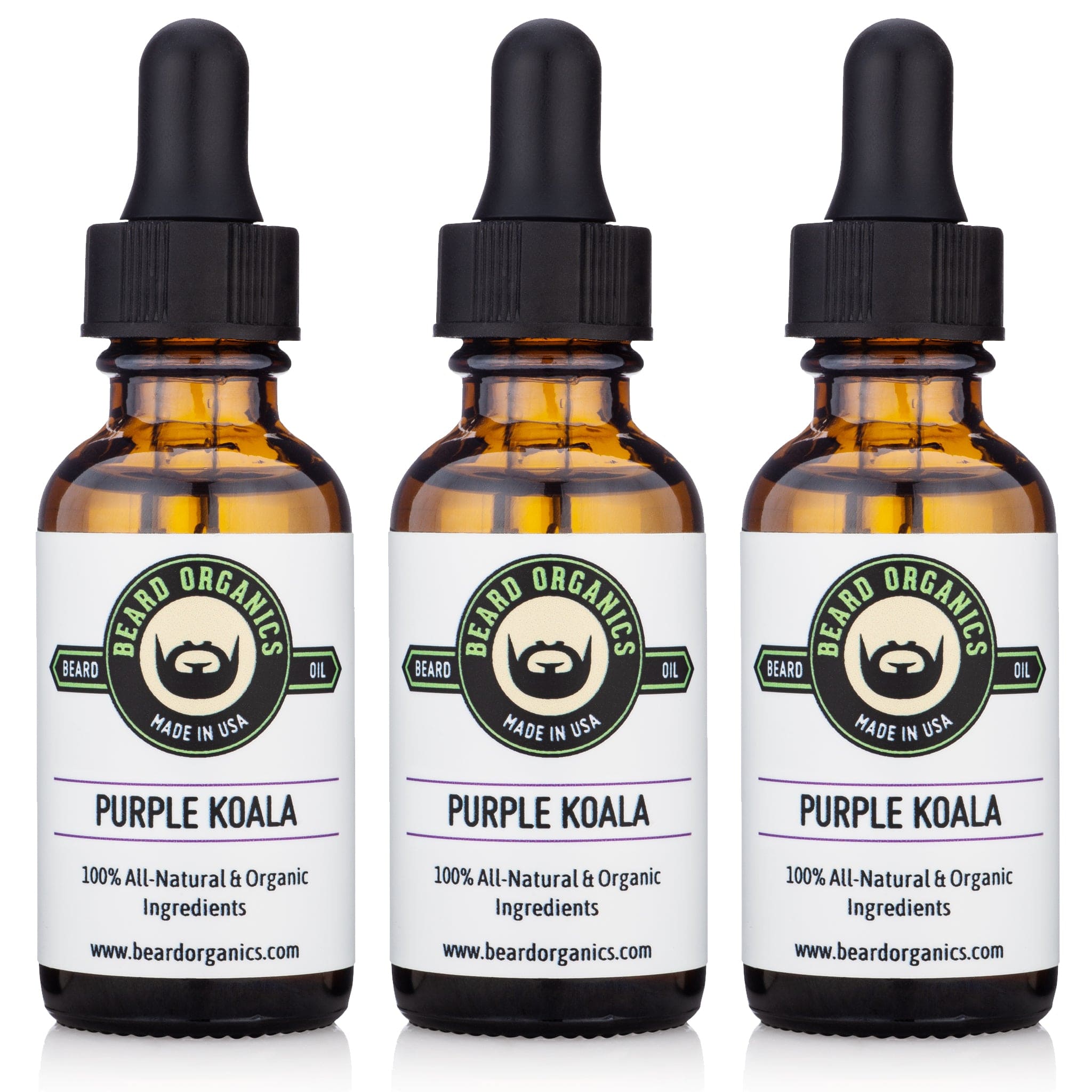 Beard Oil - 3x Bundle by Beard Organics