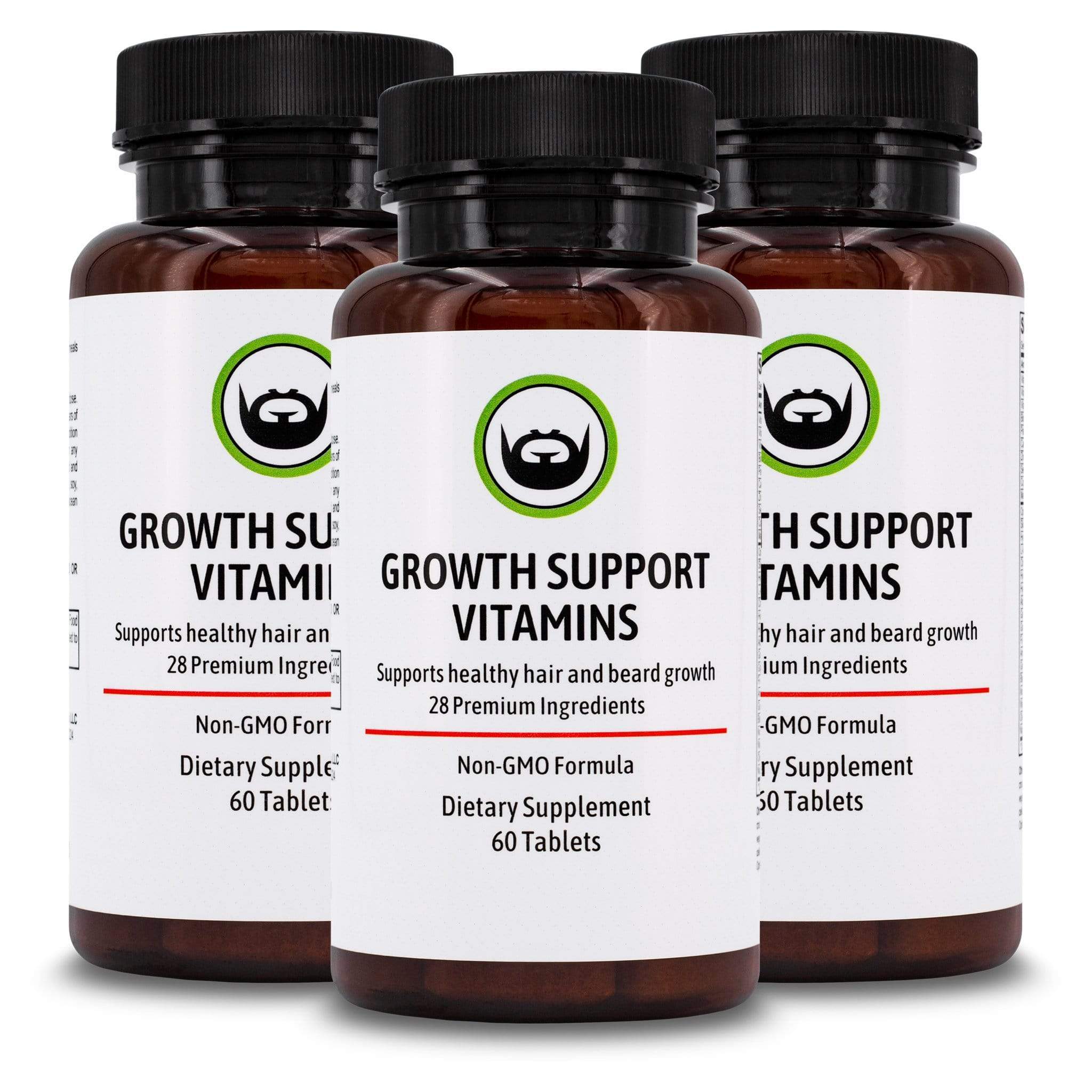 Beard Vitamins - 3 Month Supply by Beard Organics