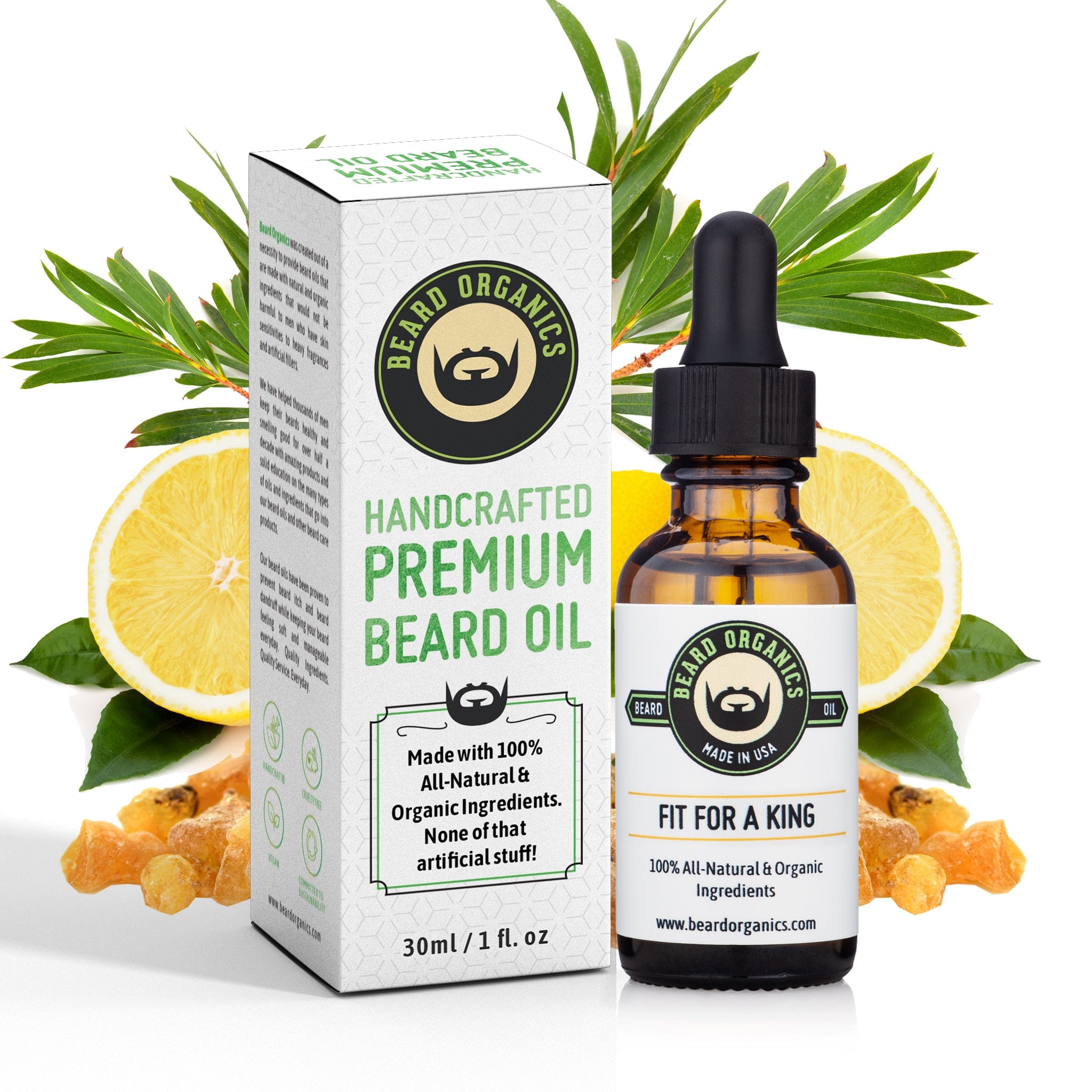 Fit For A King Beard Oil by Beard Organics