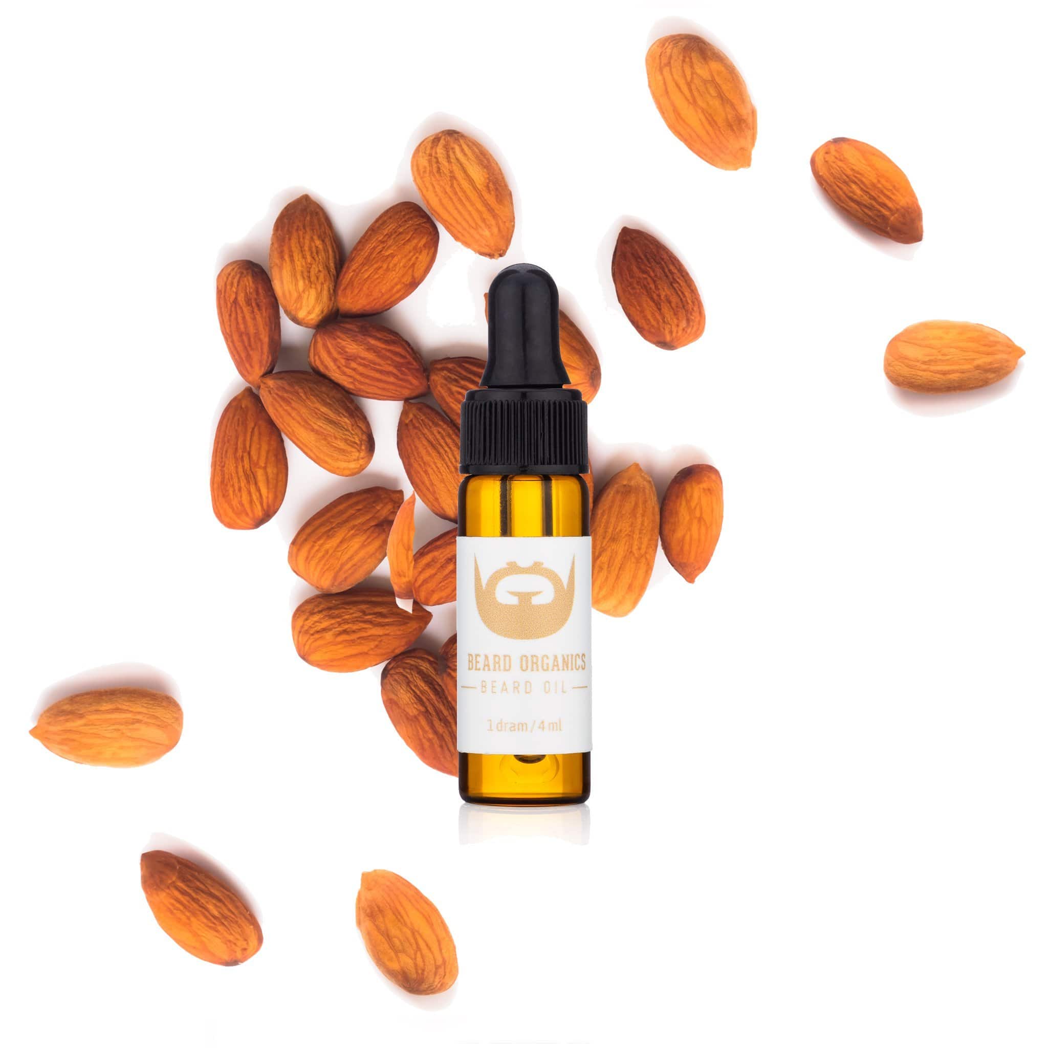 Sweet Almond Beard Oil Sample - Fragrance-Free by Beard Organics