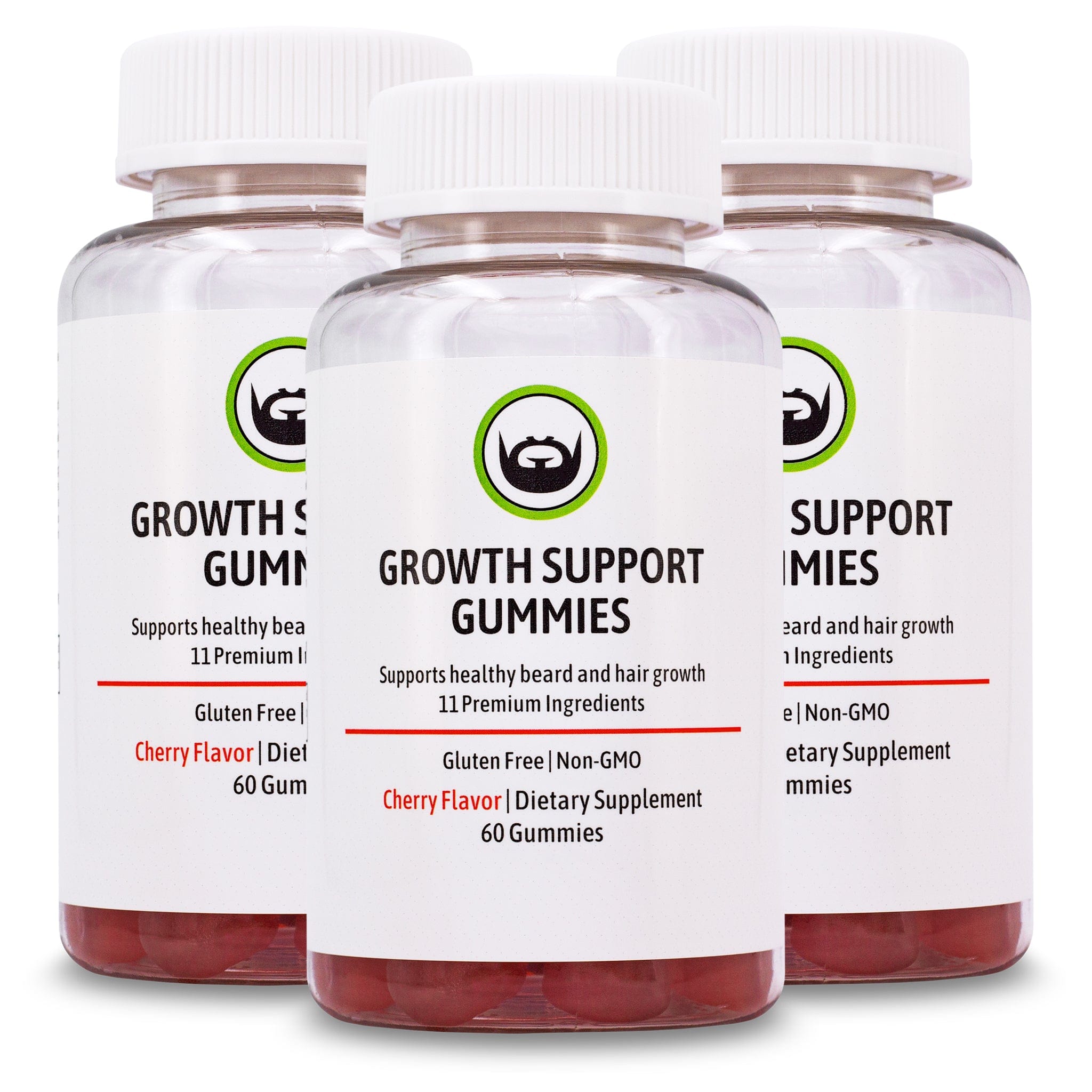 Beard Gummy Vitamins by Beard Organics