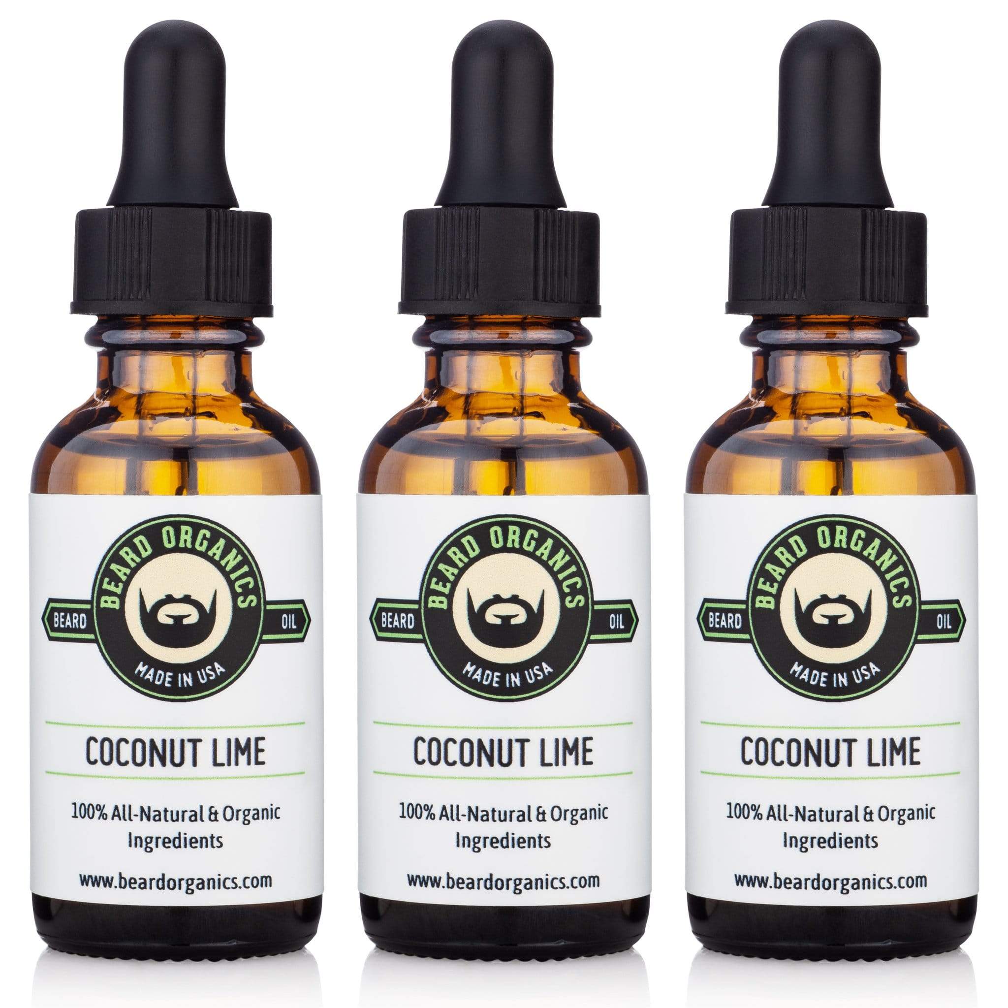 Beard Oil - 3x Bundle by Beard Organics