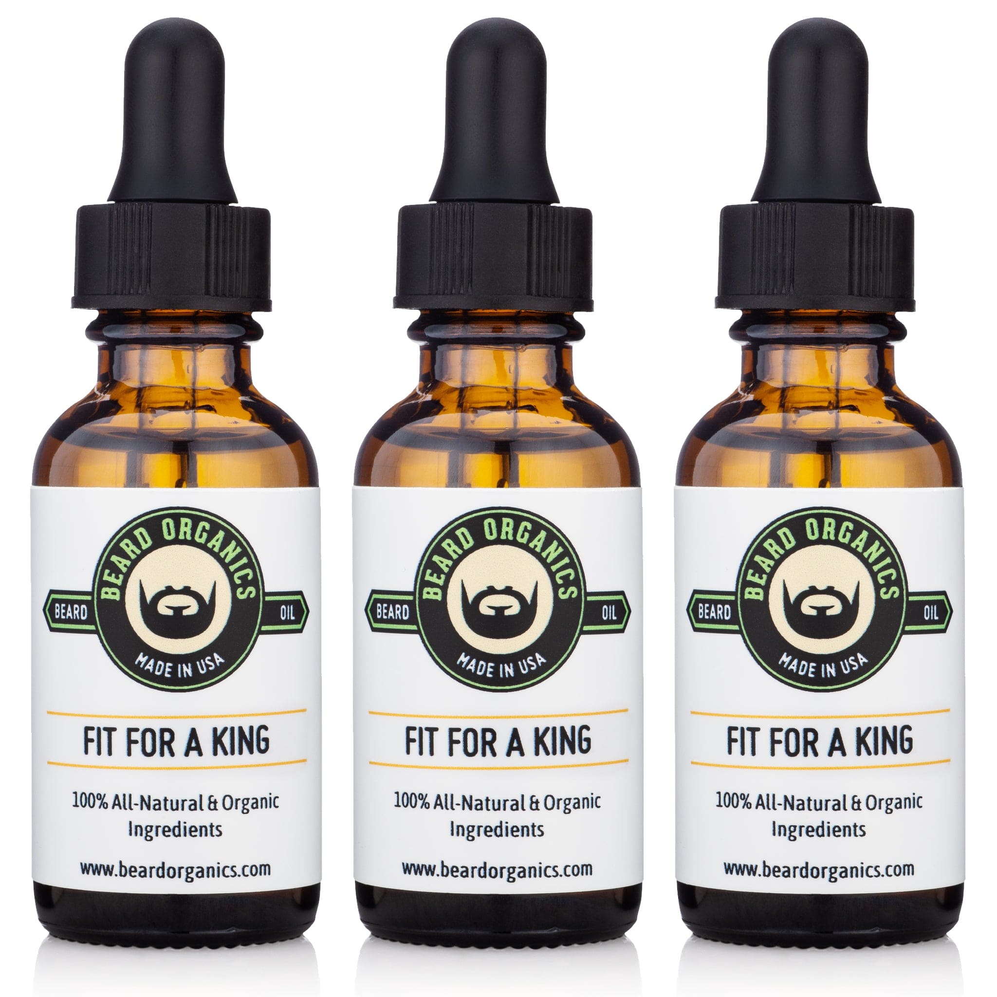 Beard Oil - 3x Bundle by Beard Organics