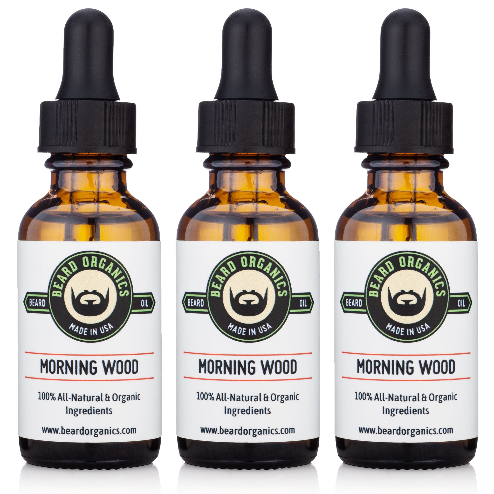 Beard Oil - 3x Bundle by Beard Organics