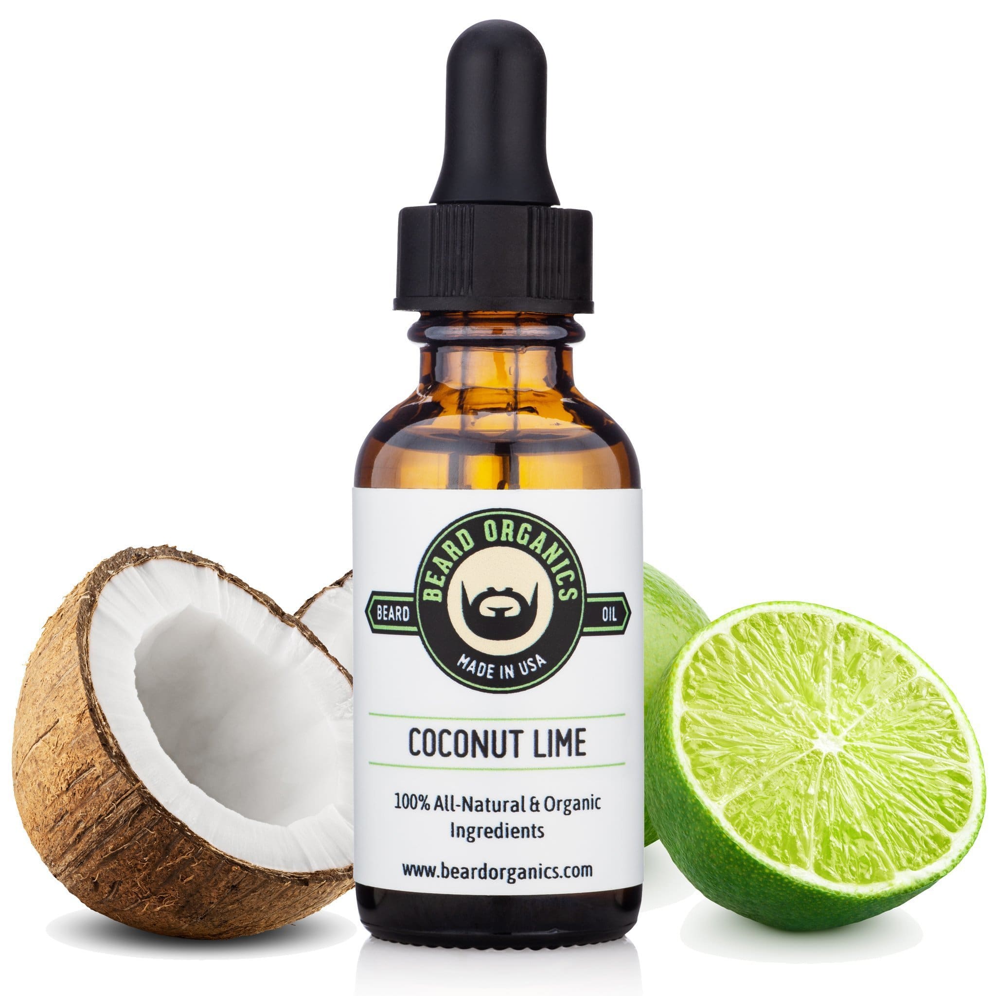 Coconut Lime Beard Oil by Beard Organics