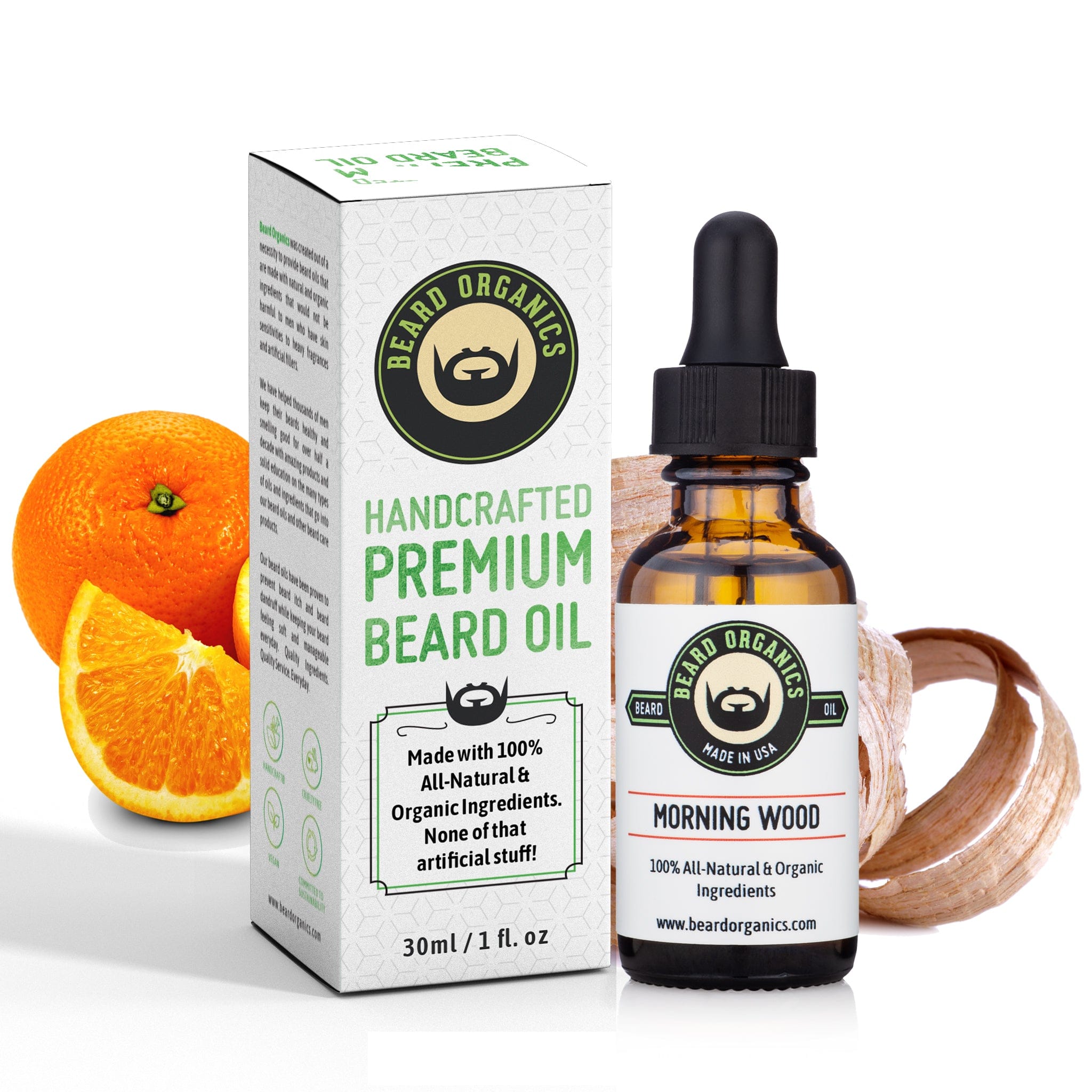 Morning Wood Beard Oil by Beard Organics