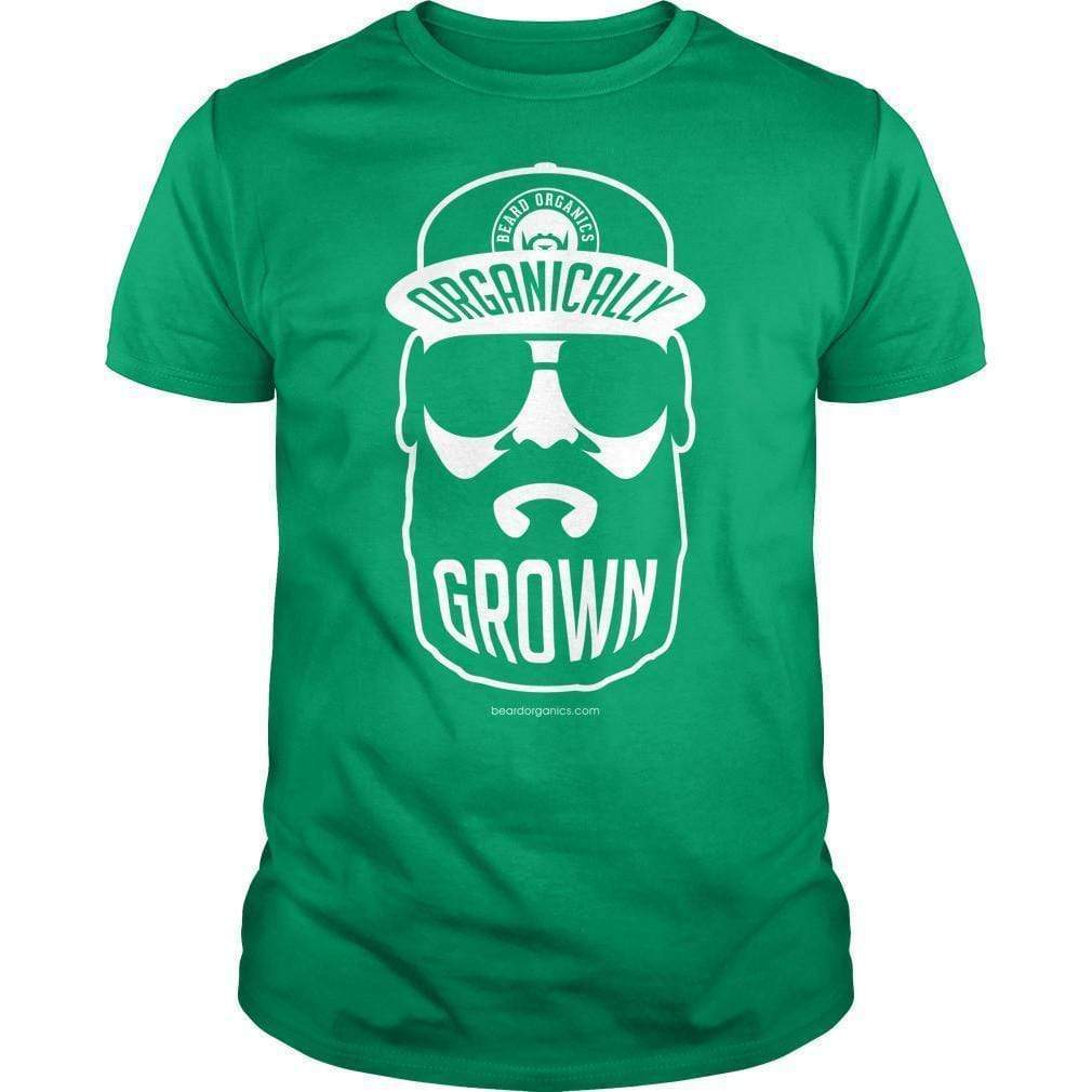 Organically Grown | Men's Beard Shirt by Beard Organics
