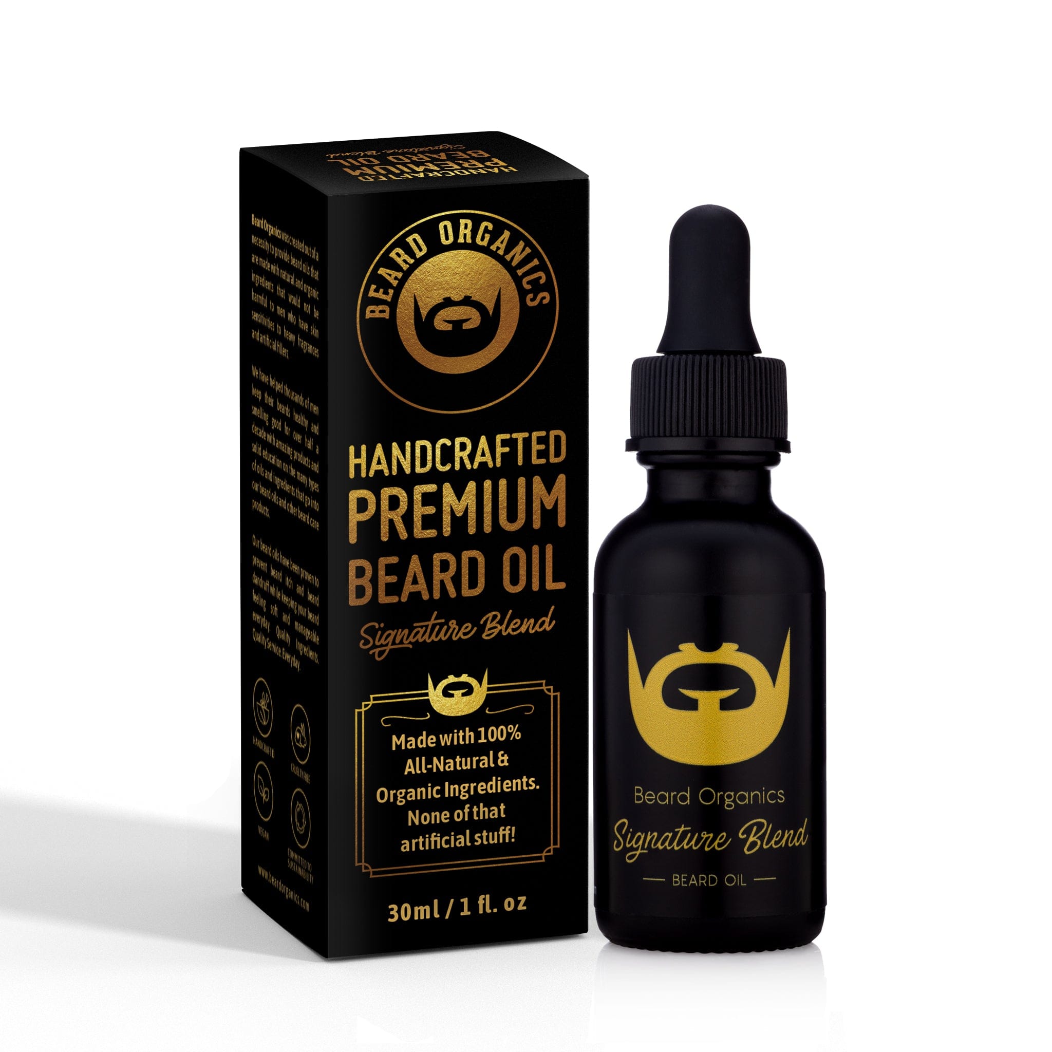 Signature Blend Beard Oil by Beard Organics